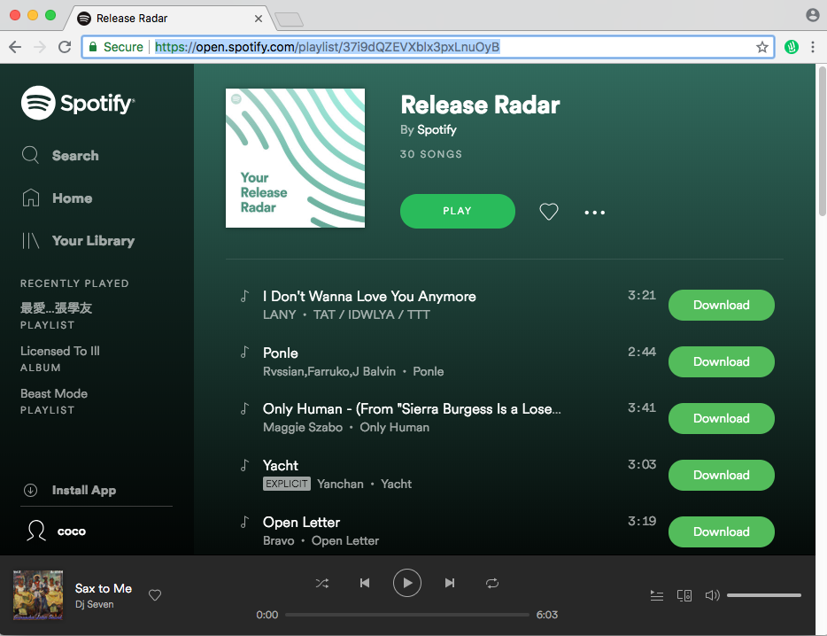 Download Spotify Playlist To Mp3 online, free
