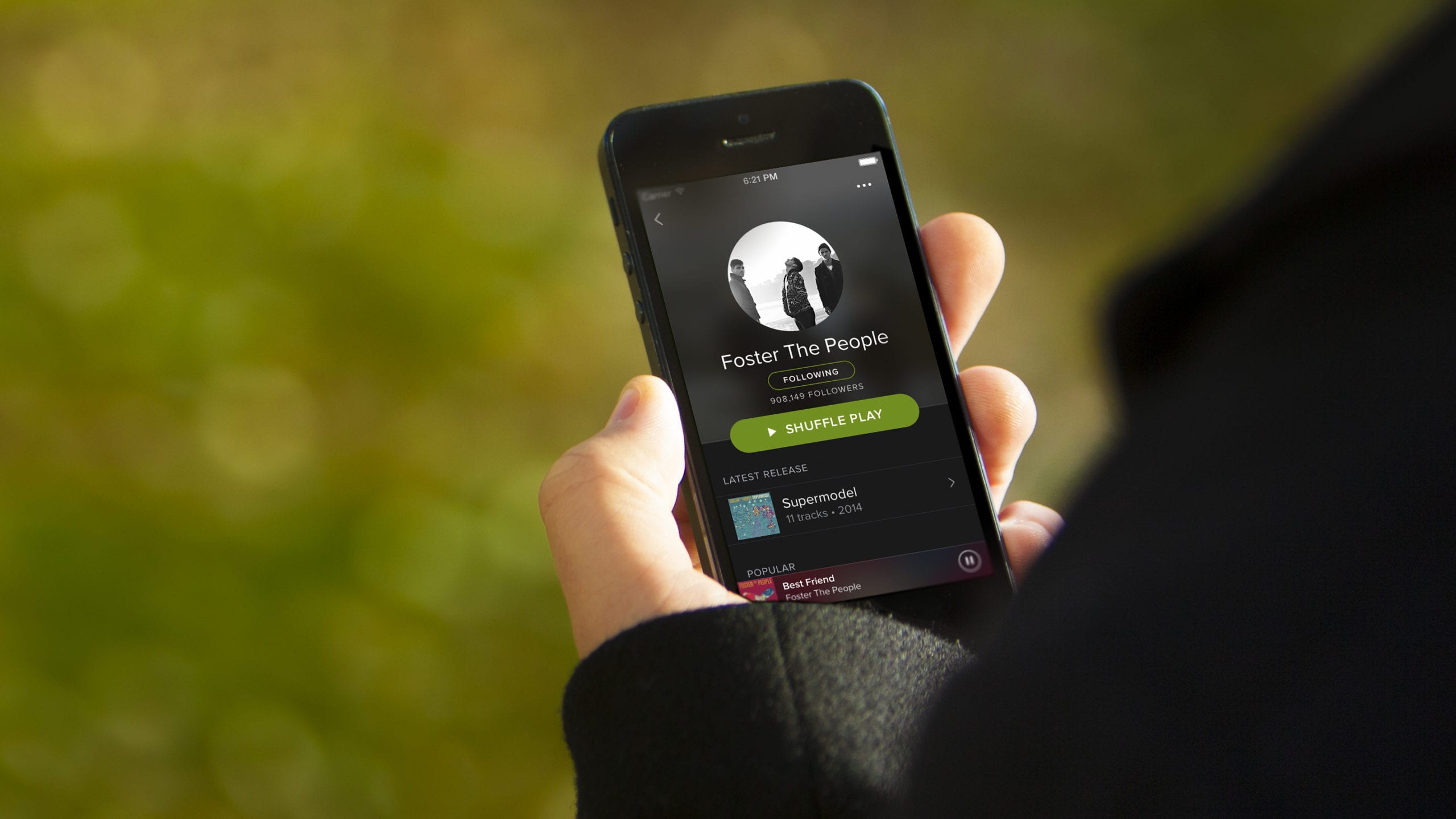 Spotify Macbook Air App